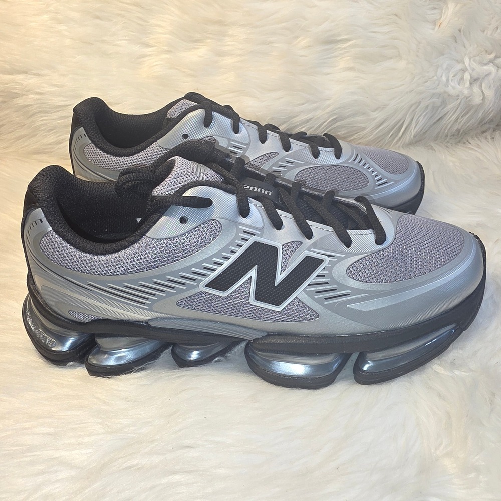 New Balance ABZORB 2000 Sneakers Mens 7 Womens 8.5 Black/Slate Grey G20009LJ